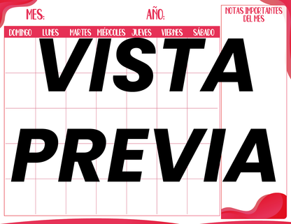 Agenda Roja SUPERVISOR Preescolar