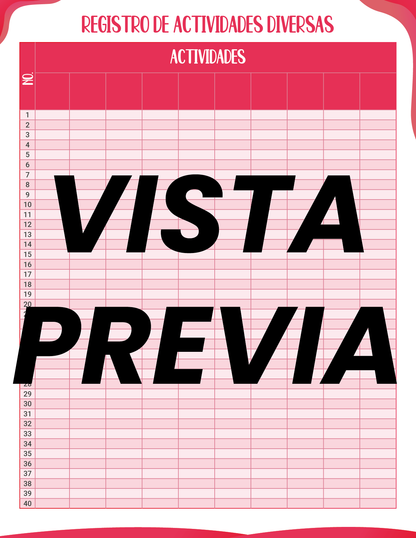 Agenda Roja SUPERVISOR Preescolar