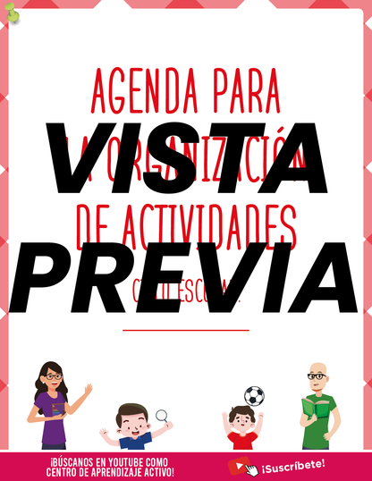 Agenda Manzana DIRECTOR Primaria