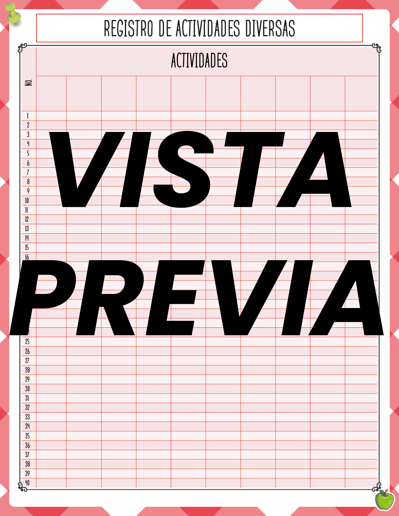 Agenda Manzana DIRECTOR Primaria