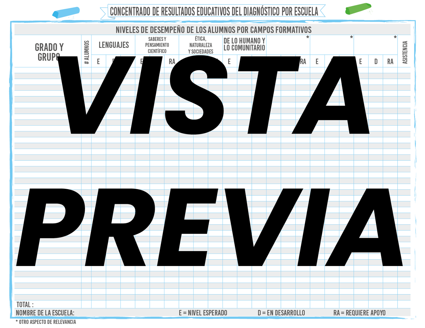 Agenda Gises SUPERVISOR Preescolar