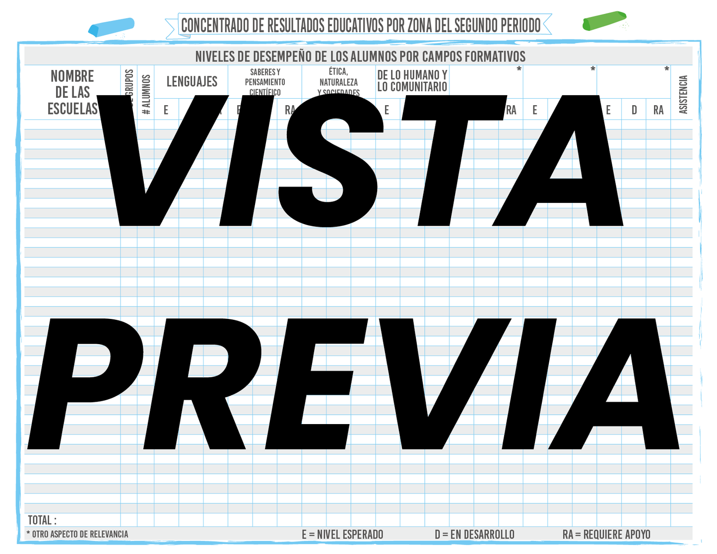 Agenda Gises SUPERVISOR Preescolar