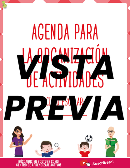 Agenda Manzana SUPERVISOR Preescolar