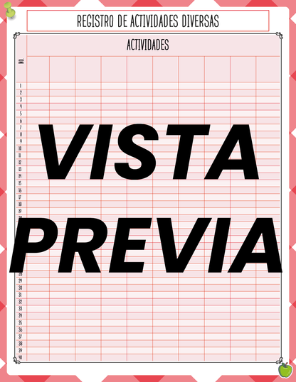 Agenda Manzana SUPERVISOR Preescolar