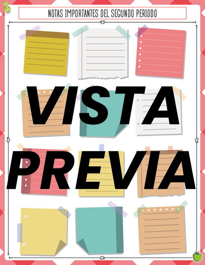 Agenda Manzana SUPERVISOR Preescolar