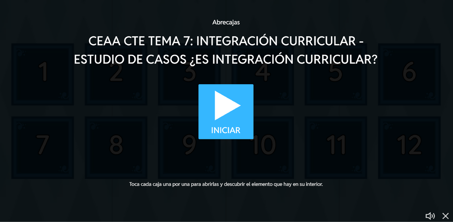 3 Juegos Interactivos CTE Tema 7 (Requieren conexión a internet)