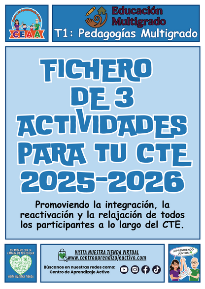 Fichero 3 Actividades para tu CTE Multigrado Tema 1