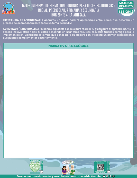 Formato de Productos Taller Intensivo Julio 2025 Sesión 2 en PDF