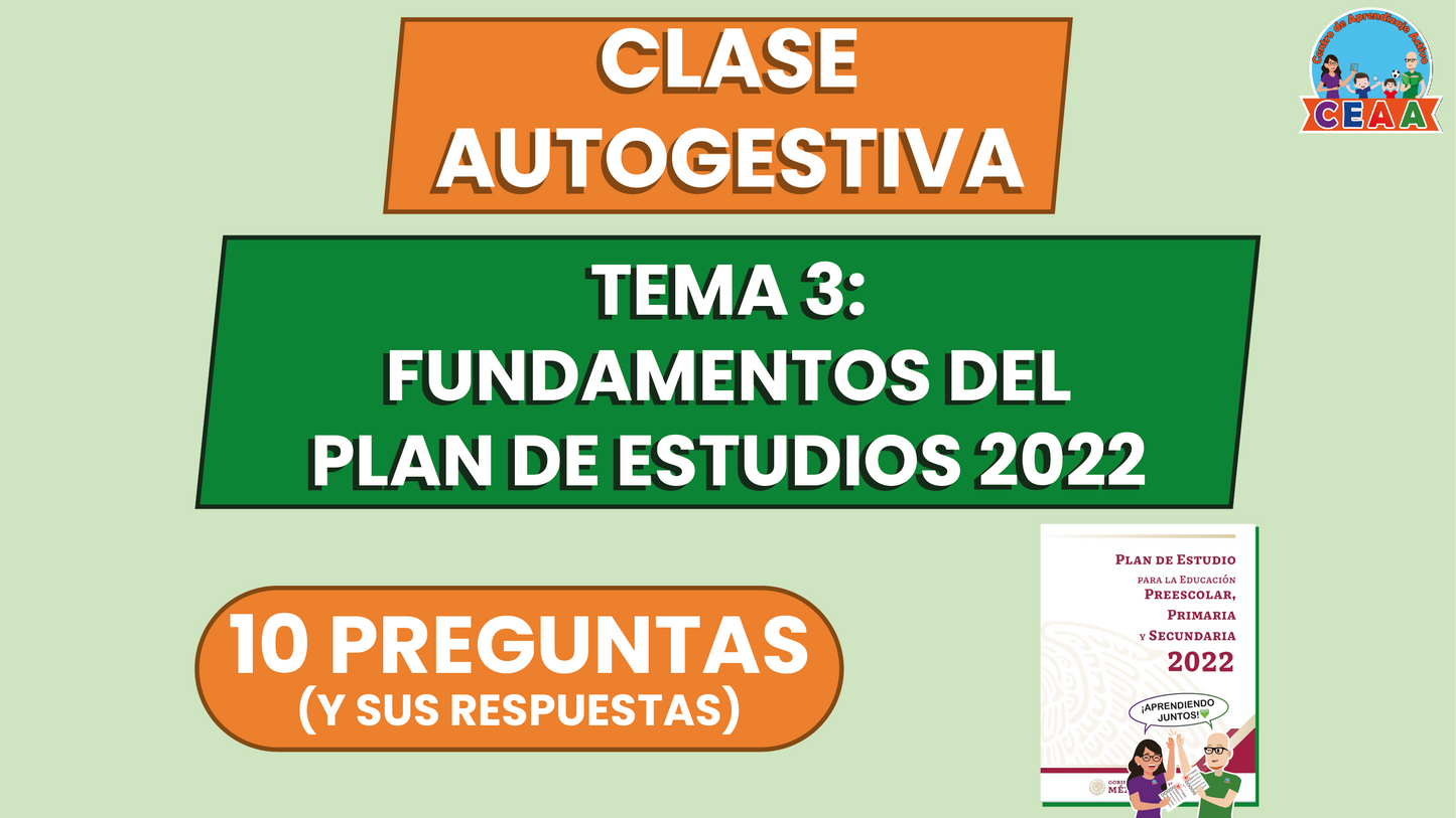 Clase Autogestiva Tema: 3