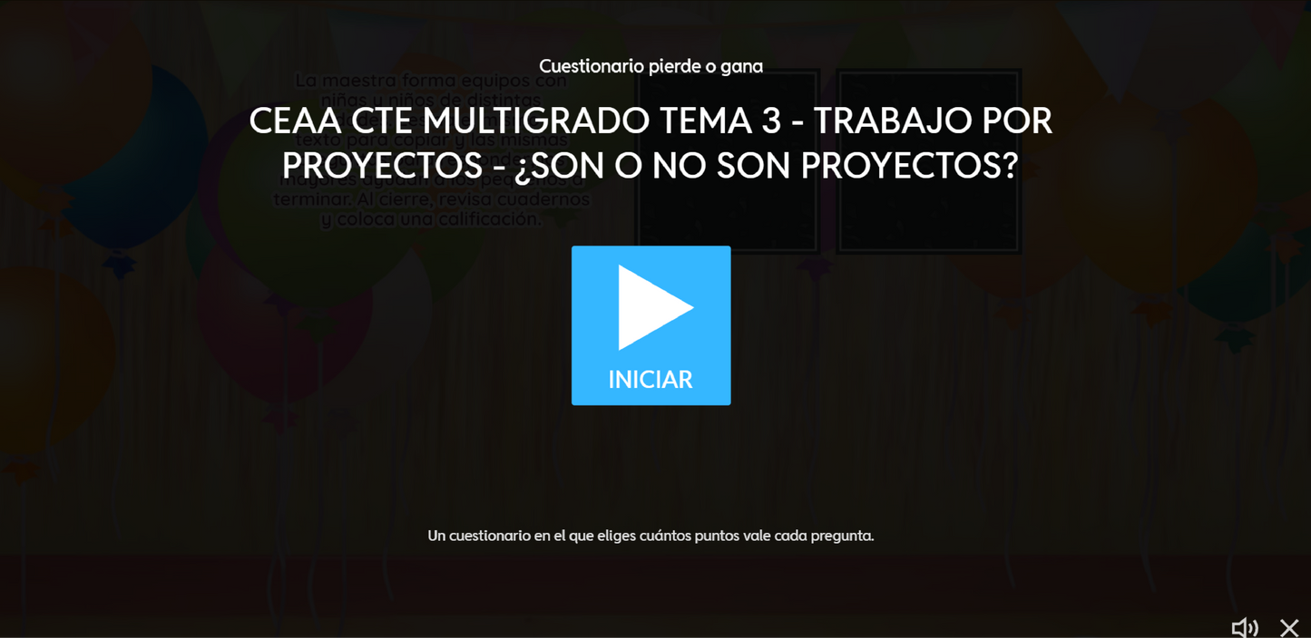 3 Juegos Interactivos CTE Multigrado Tema 3 (Requieren conexión a internet)