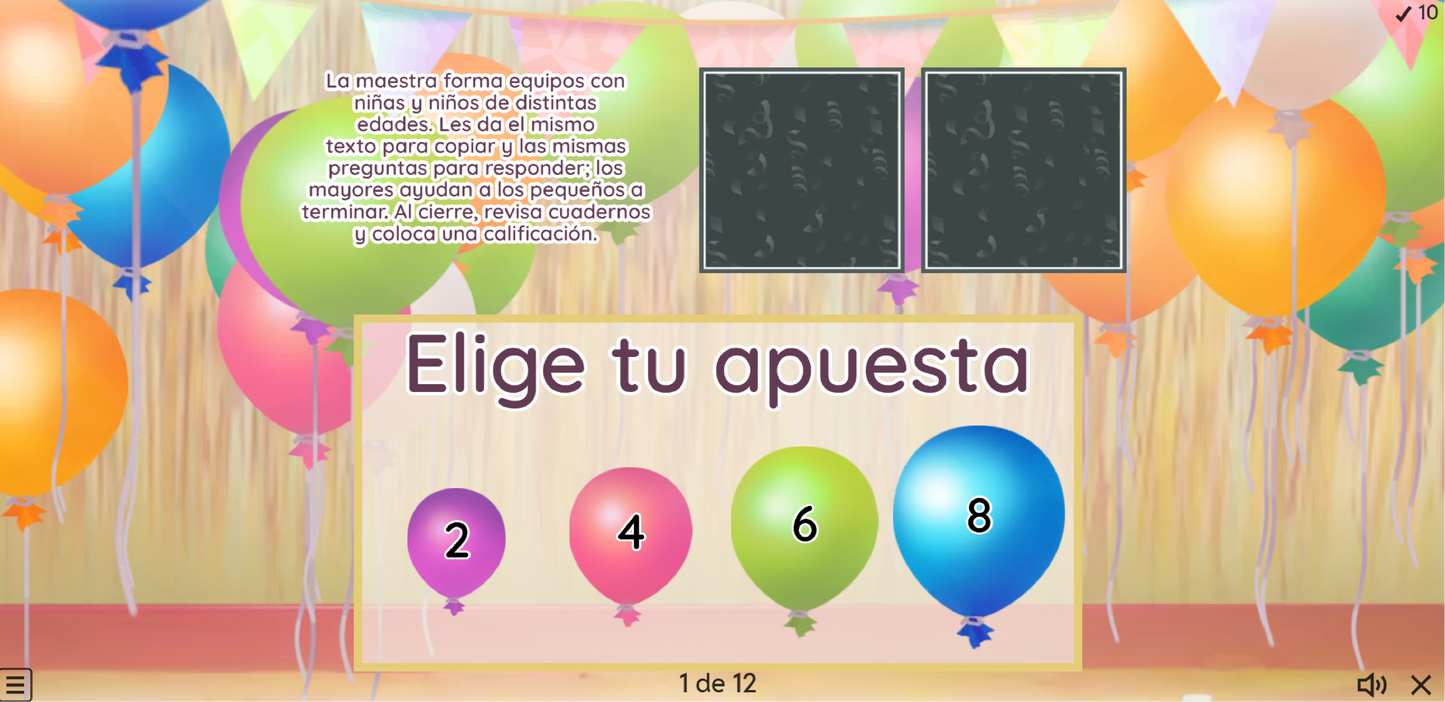 3 Juegos Interactivos CTE Multigrado Tema 3 (Requieren conexión a internet)