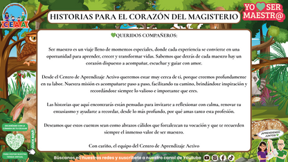 Historias para Maestros - El Bosque de la Huella Imborrable (Editable en PowerPoint)