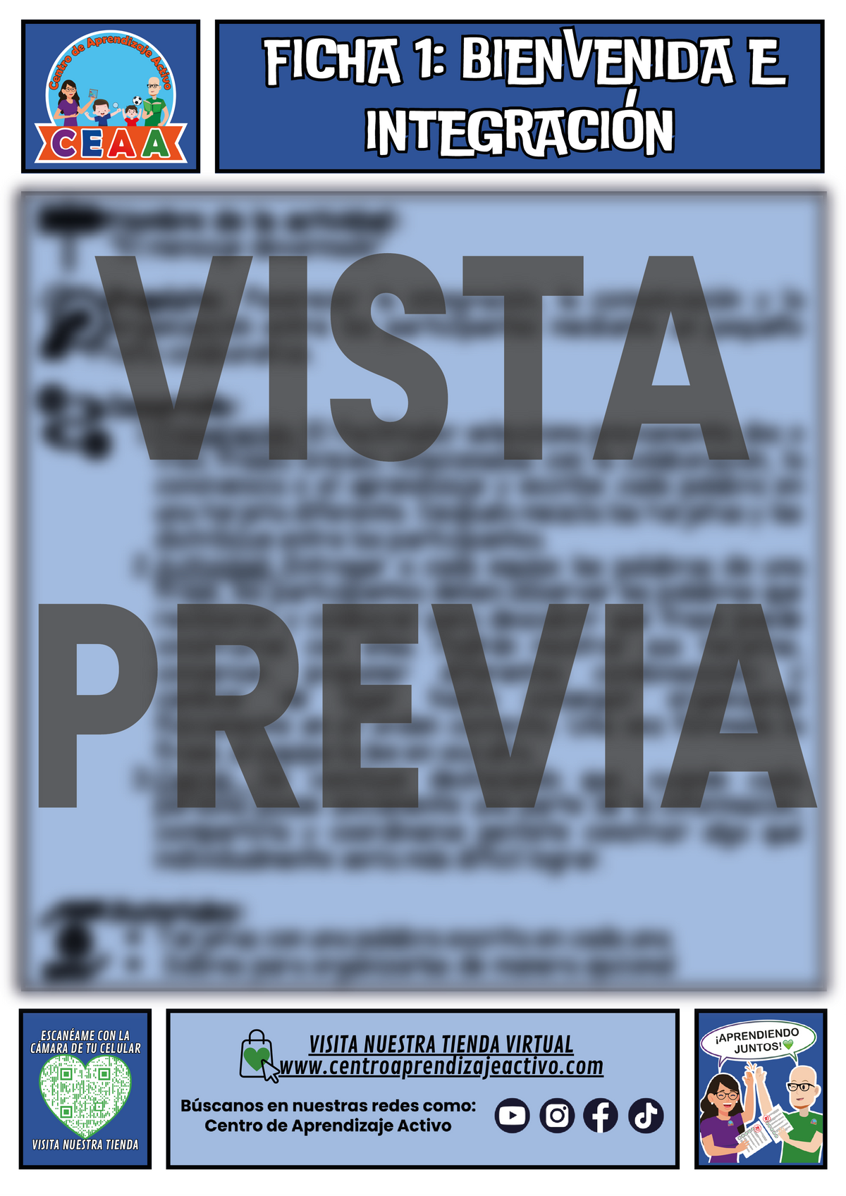 Fichero de 3 Actividades para tu CTE Educación Multigrado Tema 1