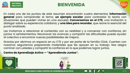 Resumen CTE del Tema 6 Educación Básica: BIENESTAR SOCIOEMOCIONAL DOCENTE ¿CÓMO CUIDARNOS Y CONSTRUIR CONDICIONES DE TRABAJO QUE NOS AYUDEN A ENSEÑAR Y CONVIVIR? en PDF