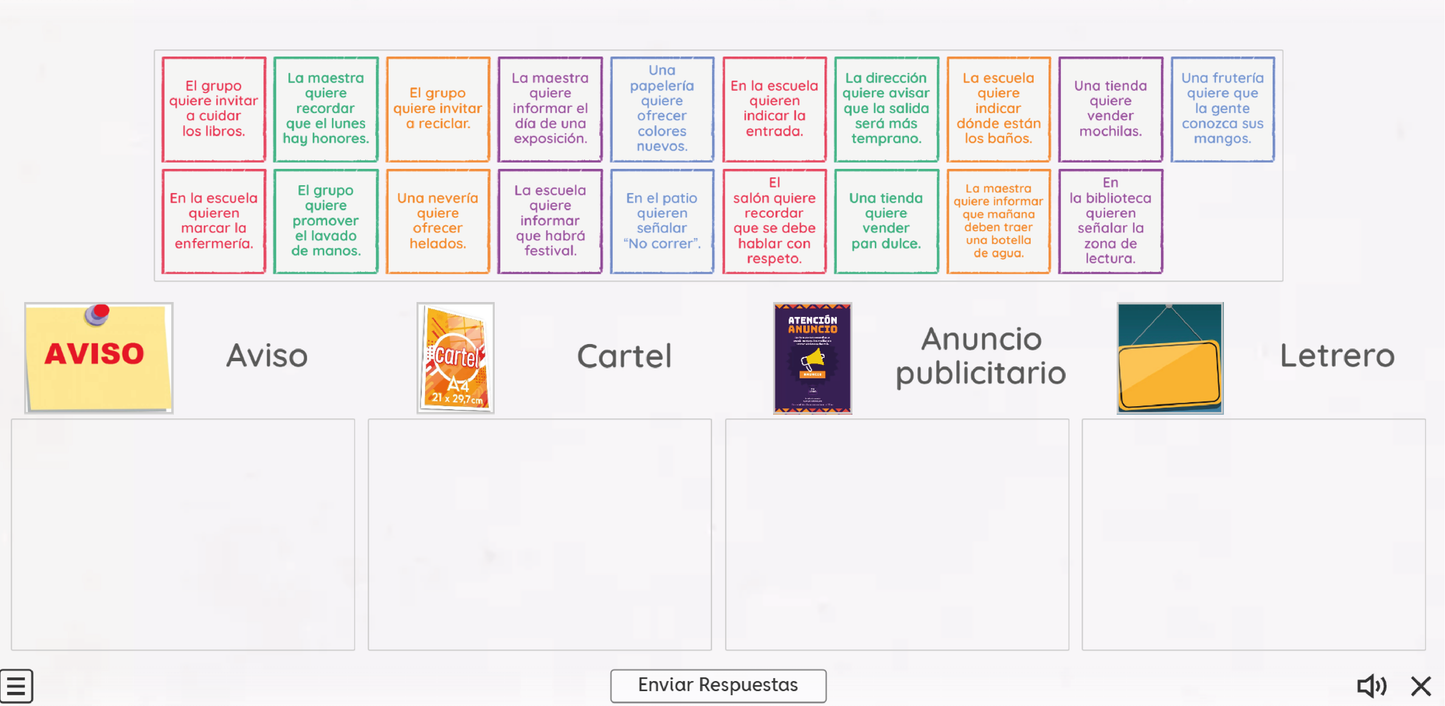 4 JUEGOS INTERACTIVOS POR CONTENIDO PARA TUS CLASES - Fase 3 - LENGUAJES - Contenido 10