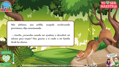 Historias para Maestros - El Bosque de la Huella Imborrable (Editable en PowerPoint)