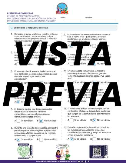 Juegos de Estudio para Imprimir CTE MULTIGRADO TEMA 2