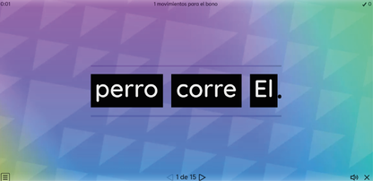 4 JUEGOS INTERACTIVOS POR CONTENIDO PARA TUS CLASES - Fase 3 - LENGUAJES - Contenido 6