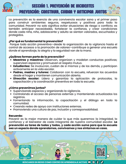 BITÁCORA PARA LA PREVENCIÓN, REGISTRO Y ATENCIÓN DE INCIDENCIAS Y ACOSO ESCOLAR en PDF