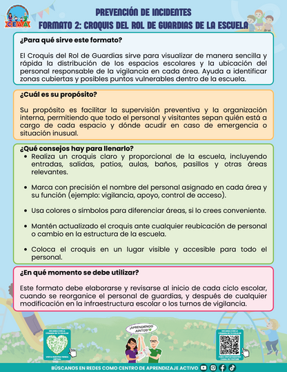 BITÁCORA PARA LA PREVENCIÓN, REGISTRO Y ATENCIÓN DE INCIDENCIAS Y ACOSO ESCOLAR en PDF
