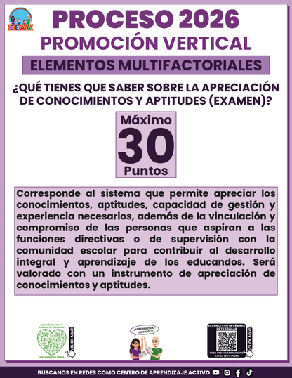 Cuadernillo Promoción Vertical Educación Básica 2026 en PDF