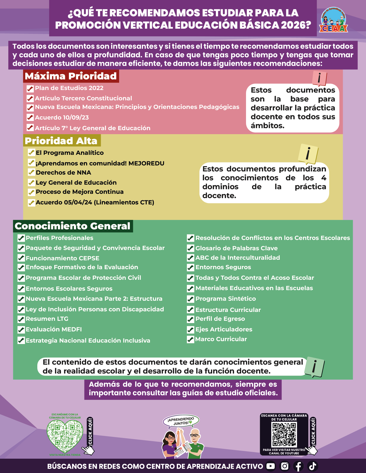 Cuadernillo Promoción Vertical Educación Básica 2026 en PDF