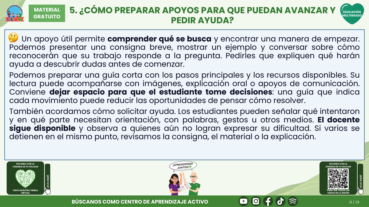 Resumen CTE del Tema 3 Educación Multigrado: AUTONOMÍA PARA APRENDER EN EL AULA ¿CÓMO ACOMPAÑAR DECISIONES, COLABORACIÓN Y RESPONSABILIDAD EN EL APRENDIZAJE? en PDF