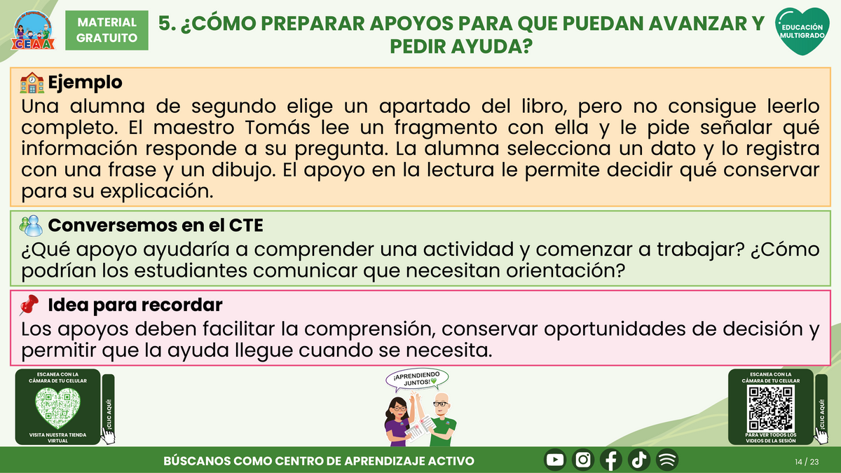 Resumen CTE del Tema 3 Educación Multigrado: AUTONOMÍA PARA APRENDER EN EL AULA ¿CÓMO ACOMPAÑAR DECISIONES, COLABORACIÓN Y RESPONSABILIDAD EN EL APRENDIZAJE? en PDF