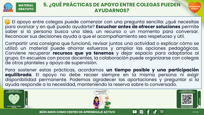Resumen CTE del Tema 6 Educación Básica: BIENESTAR SOCIOEMOCIONAL DOCENTE ¿CÓMO CUIDARNOS Y CONSTRUIR CONDICIONES DE TRABAJO QUE NOS AYUDEN A ENSEÑAR Y CONVIVIR? en PDF