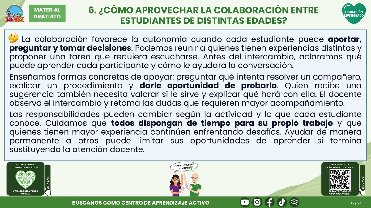 Resumen CTE del Tema 3 Educación Multigrado: AUTONOMÍA PARA APRENDER EN EL AULA ¿CÓMO ACOMPAÑAR DECISIONES, COLABORACIÓN Y RESPONSABILIDAD EN EL APRENDIZAJE? en PDF