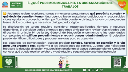 Resumen CTE del Tema 6 Educación Básica: BIENESTAR SOCIOEMOCIONAL DOCENTE ¿CÓMO CUIDARNOS Y CONSTRUIR CONDICIONES DE TRABAJO QUE NOS AYUDEN A ENSEÑAR Y CONVIVIR? en PDF