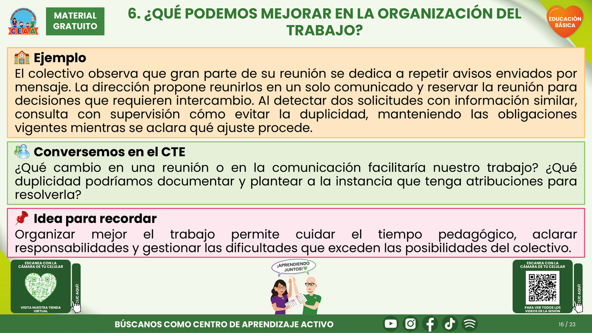 Resumen CTE del Tema 6 Educación Básica: BIENESTAR SOCIOEMOCIONAL DOCENTE ¿CÓMO CUIDARNOS Y CONSTRUIR CONDICIONES DE TRABAJO QUE NOS AYUDEN A ENSEÑAR Y CONVIVIR? en PDF