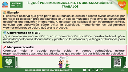 Resumen CTE del Tema 6 Educación Básica: BIENESTAR SOCIOEMOCIONAL DOCENTE ¿CÓMO CUIDARNOS Y CONSTRUIR CONDICIONES DE TRABAJO QUE NOS AYUDEN A ENSEÑAR Y CONVIVIR? en PDF