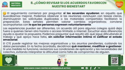 Resumen CTE del Tema 6 Educación Básica: BIENESTAR SOCIOEMOCIONAL DOCENTE ¿CÓMO CUIDARNOS Y CONSTRUIR CONDICIONES DE TRABAJO QUE NOS AYUDEN A ENSEÑAR Y CONVIVIR? en PDF