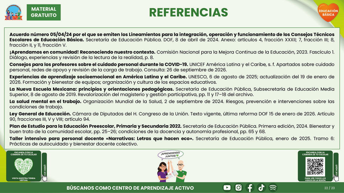 Resumen CTE del Tema 6 Educación Básica: BIENESTAR SOCIOEMOCIONAL DOCENTE ¿CÓMO CUIDARNOS Y CONSTRUIR CONDICIONES DE TRABAJO QUE NOS AYUDEN A ENSEÑAR Y CONVIVIR? en PDF