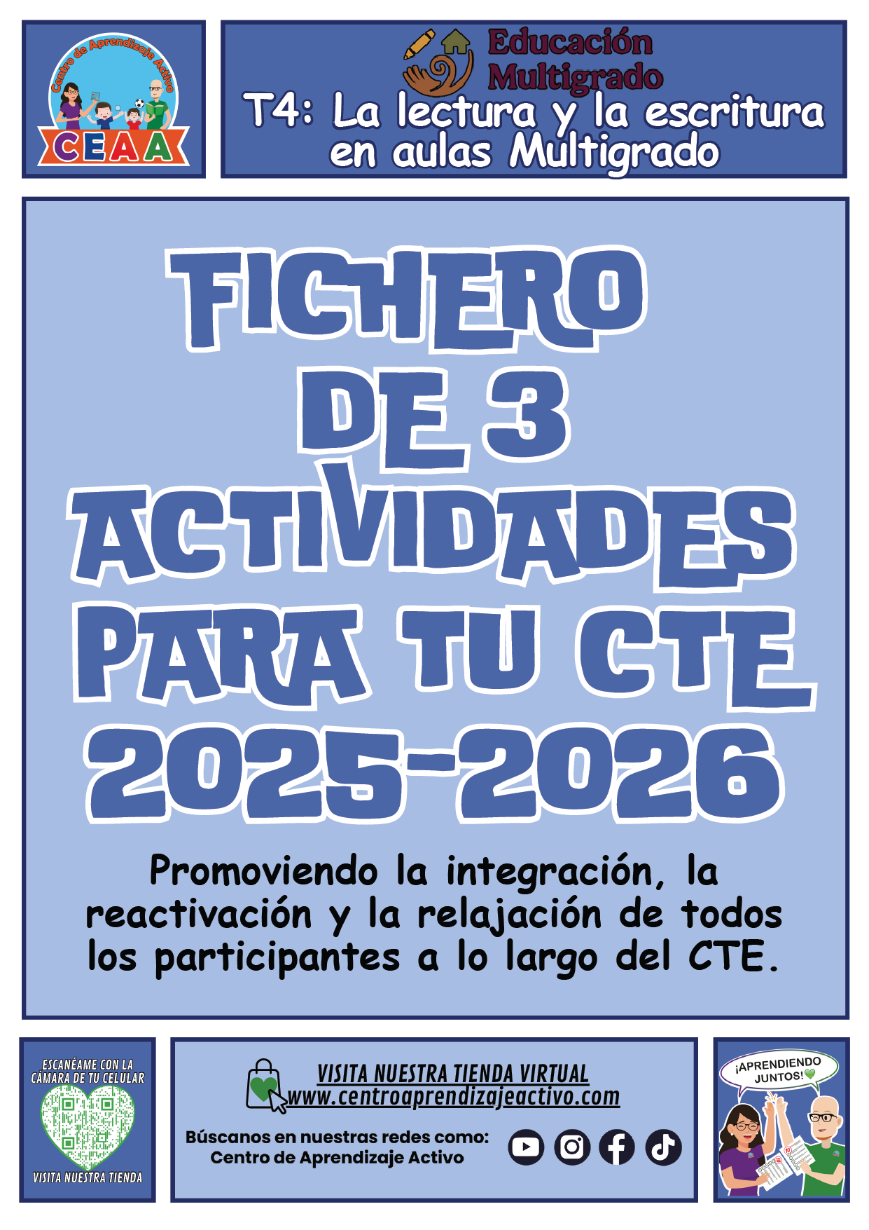 Fichero 3 Actividades para tu CTE Multigrado Tema 4