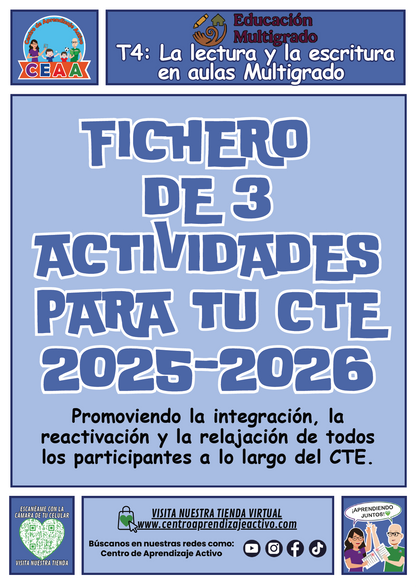 Fichero 3 Actividades para tu CTE Multigrado Tema 4