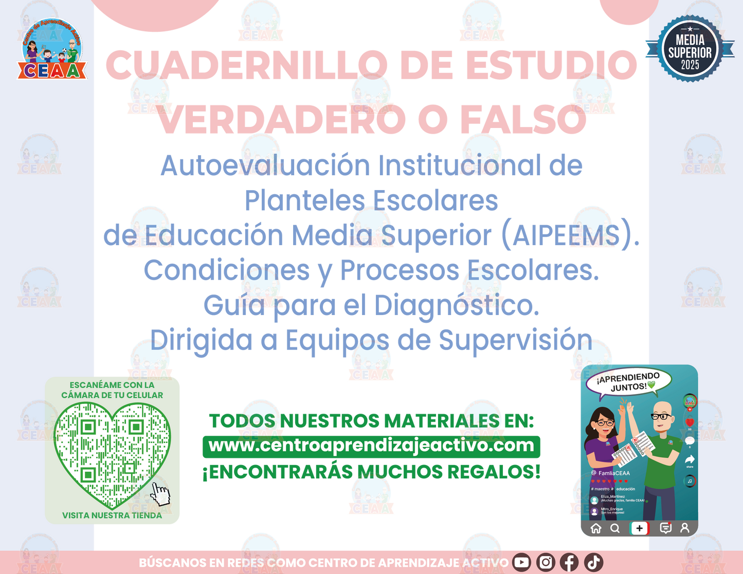 Cuadernillo de Estudio - AIPEEMS - Verdadero o Falso Media Superior