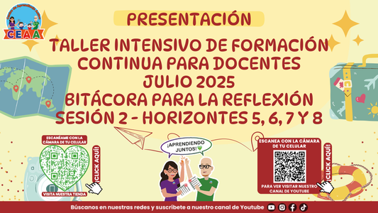 Presentación Taller Intensivo Sesión 2 - Bitácora para la Reflexión en PDF