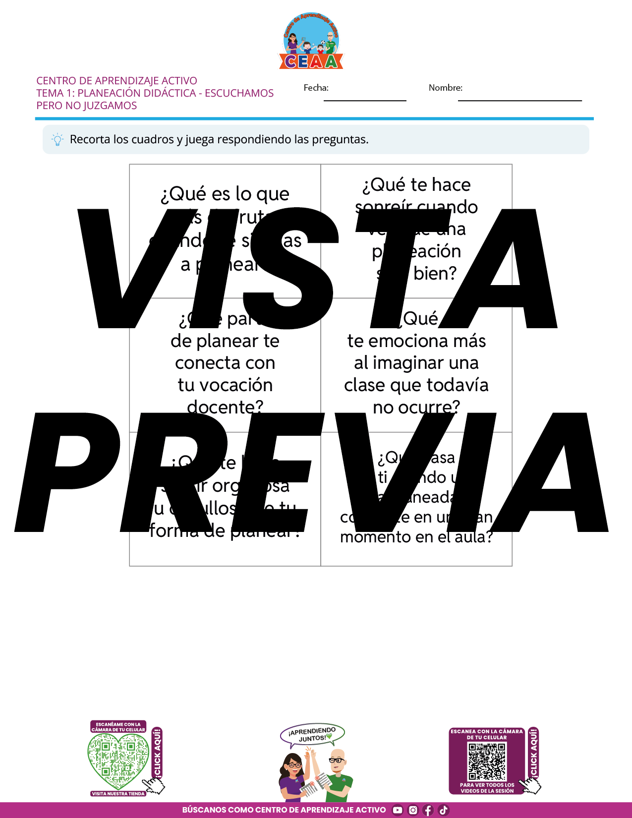 Juegos de Estudio para Imprimir CTE TEMA 1