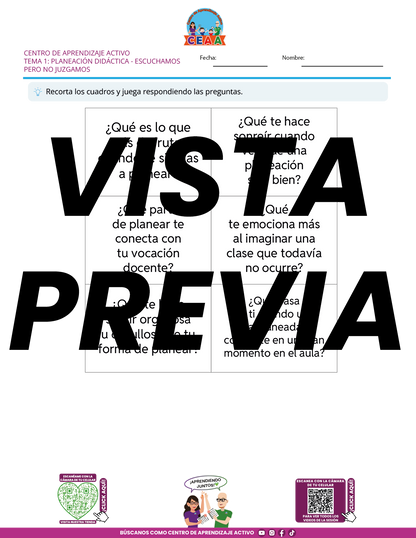 Juegos de Estudio para Imprimir CTE TEMA 1