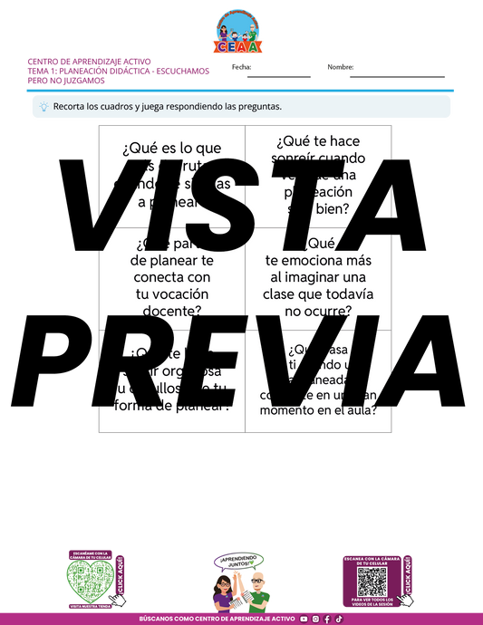 Juegos de Estudio para Imprimir CTE TEMA 1