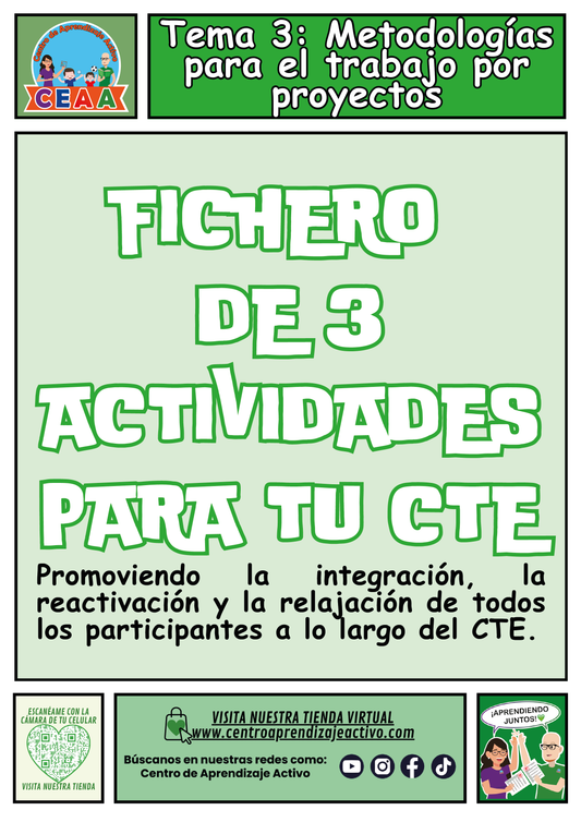 Fichero 3 Actividades CTE Tema3: Metodologías para el trabajo por proyectos