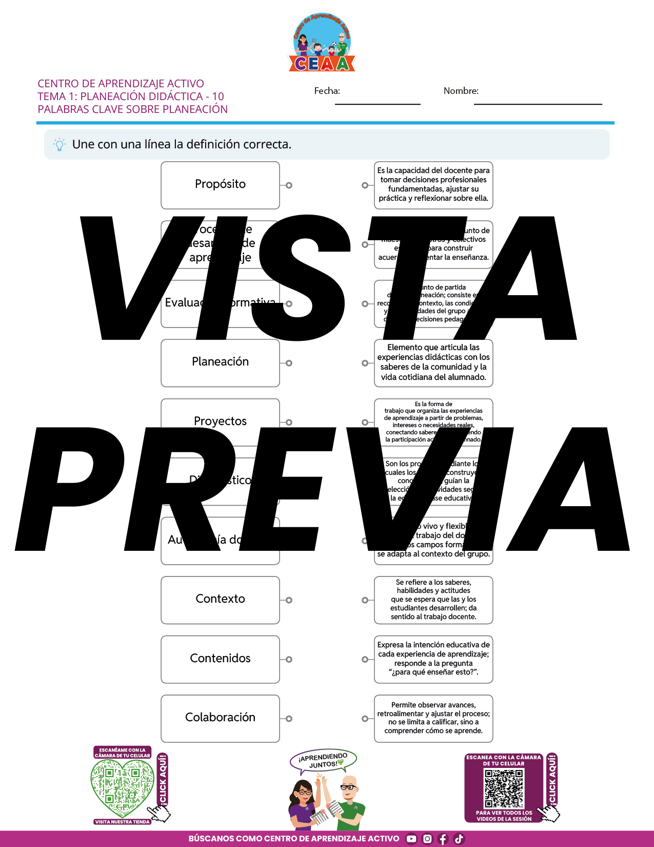 Juegos de Estudio para Imprimir CTE TEMA 1