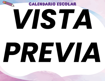 Agenda Colorida MAESTRO Preescolar