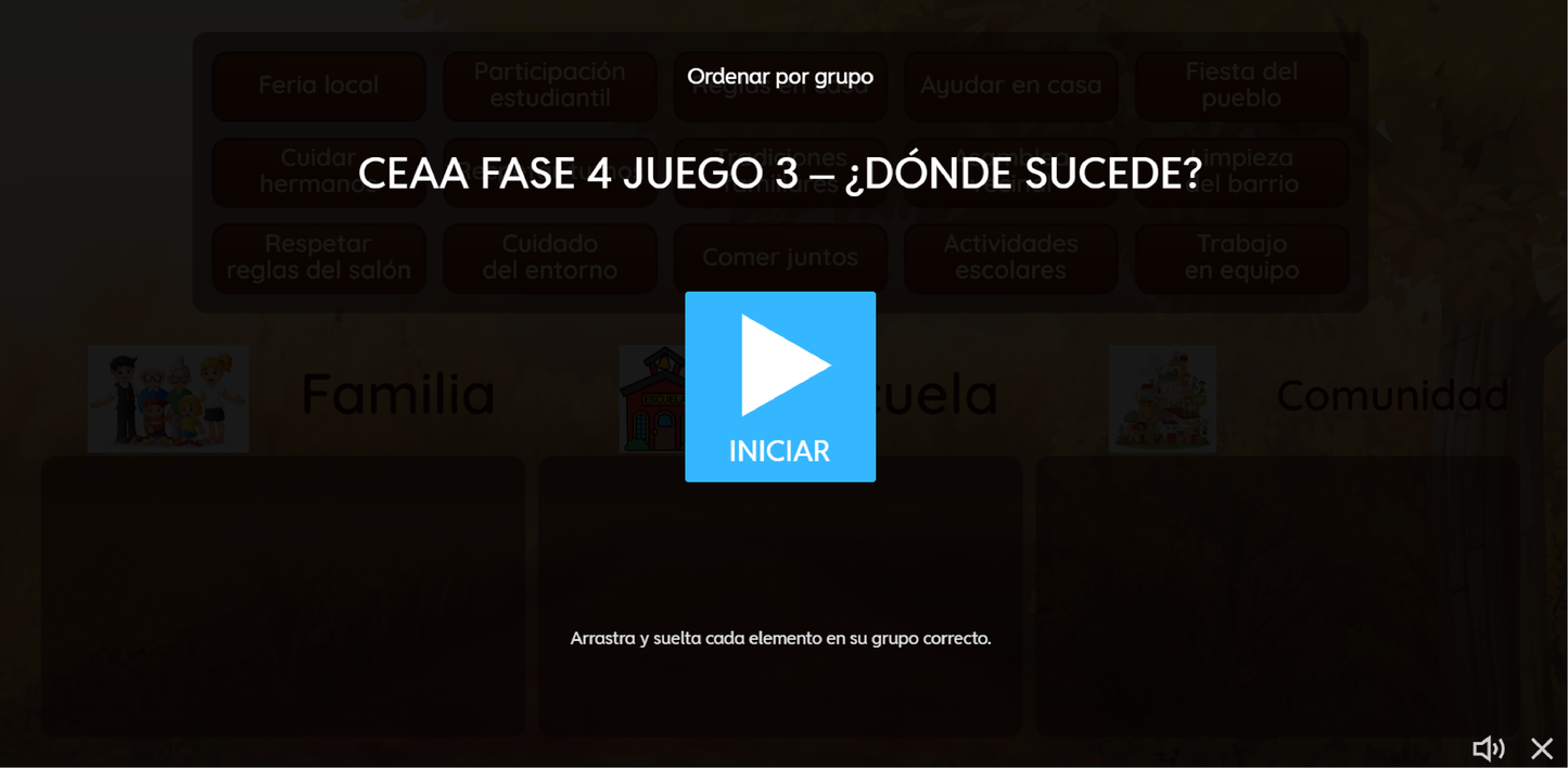 4 JUEGOS INTERACTIVOS POR CONTENIDO PARA TUS CLASES - Fase 4 - DE LO HUMANO Y LO COMUNITARIO - Contenido 1