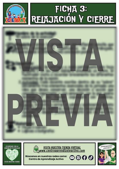 Fichero de 3 Actividades para tu CTE Educación Básica Tema 6