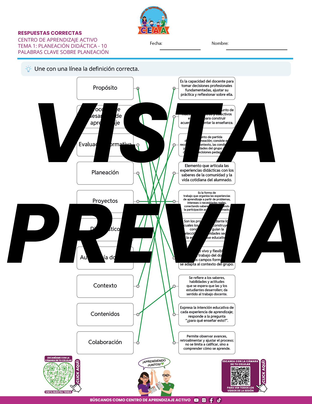 Juegos de Estudio para Imprimir CTE TEMA 1