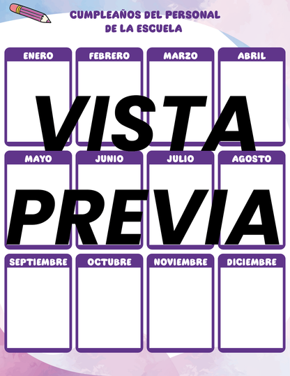 Agenda Colorida MAESTRO Preescolar