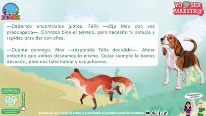 Historias para Maestros - El sabueso, el zorro y la tormenta (Editable en PowerPoint)